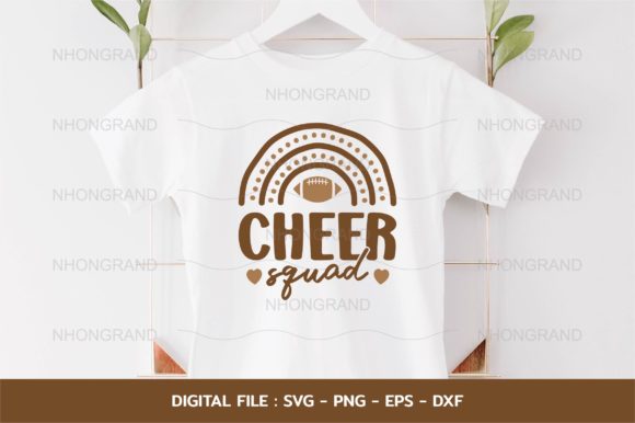 Cheer Squad American Football Rainbow: A Designer's Review