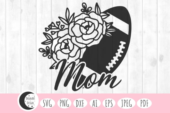 Football Mom Svg Graphics for Crafts & Publishing