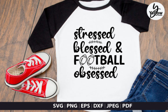 Football Obsessed Graphics for Crafts