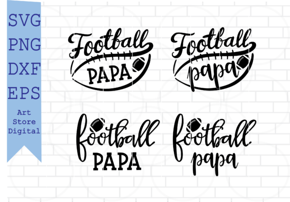 Football Papa SVG: Graphics for Crafts & Content Publishing