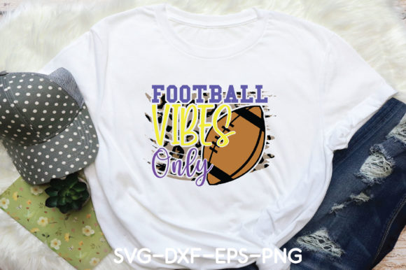 Football Vibes Only Sublimation Graphics